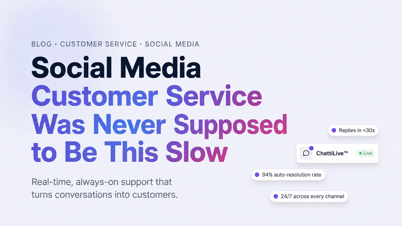 Social Media Customer Service Was Never Supposed to Be This Slow
