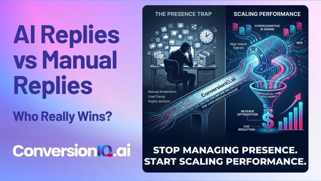 AI Replies vs Manual Replies